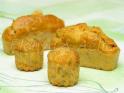 Mini cannelés jambon et petit-suisse persillé