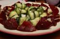 Cannelloni de courgette au fromage de chèvre